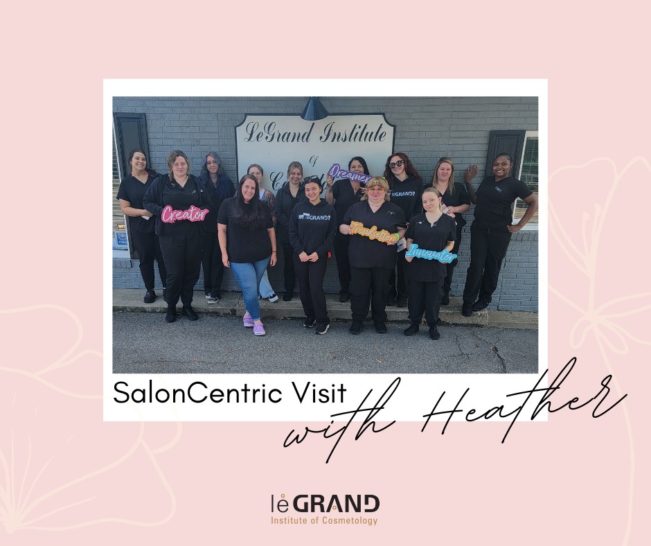 SalonCentric Visit with Heather