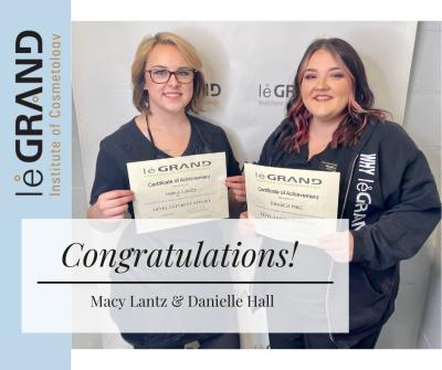 Macy Lantz and Danielle Hall