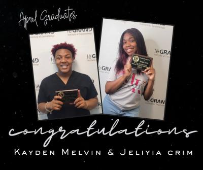 Kayden Melvin and Jeliyia Crim