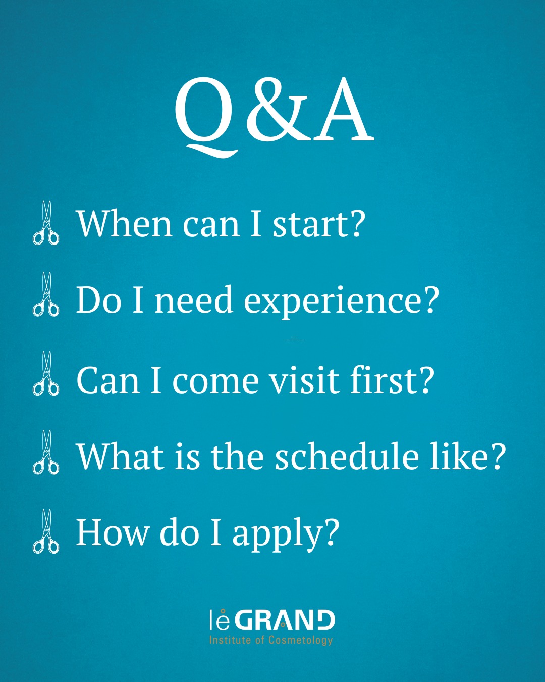 ENROLLMENT Q&A — Straight Answers from LeGrand